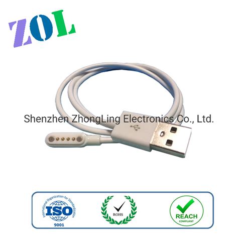 Pin Magnetic Electrical Dc Power Pogo Pin Connector China Magnetic