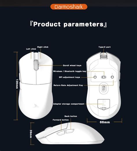Darmoshark M3 Wireless Gaming Mouse | Shopee Malaysia