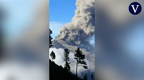 Entra en erupción volcán más activo de Centroamérica el volcán de