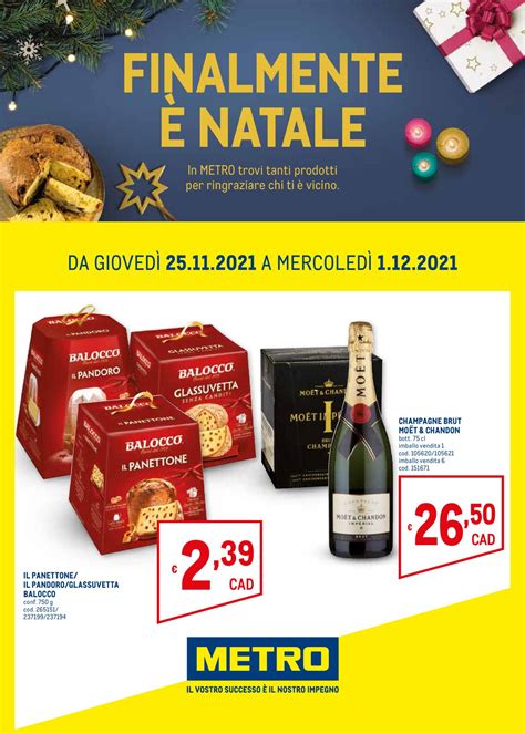 Volantino Metro Natale 2021 25 11 01 12 2021 Rabato