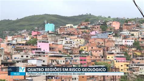 V Deo Defesa Civil Orienta Moradores De Bh Sobre Risco Geol Gico Mg