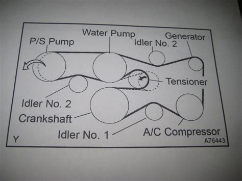 Tacoma Serpentine Belt Diagram