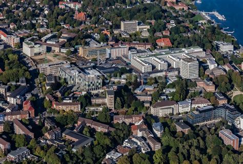 Luftbild Kiel Klinikgel Nde Des Krankenhauses Universit Tsklinikum