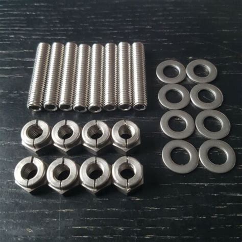 Pinto Stainless Exhaust Manifold Studs Aerotight Nuts Ford Escort Mk