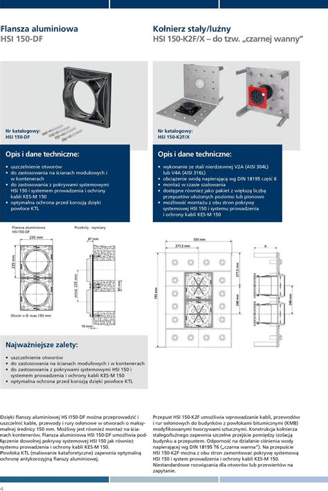 Always Reliable Tight Hsi Modu Owy System Przepust W Kablowych