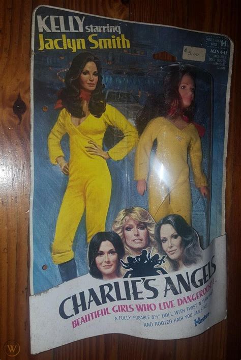 Vintage Hasbro Charlie S Angels Kelly Doll Jaclyn Smith On Card 1977 2023121795