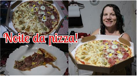 NOITE DA PIZZA PEDIMOS PIZZA E COMEMORAMOS OS 73 MIL INSCRITOS Vlog