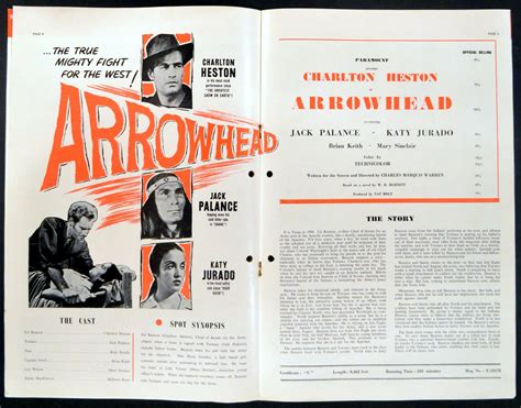 ARROWHEAD | Rare Film Posters