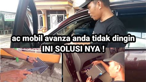 Tutorial Membersih Kan Filter Ac Mobil Avanza Anda Yang Kotor Youtube