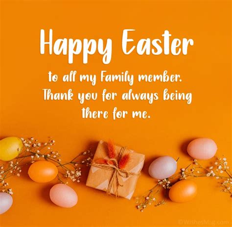 Happy Easter Wishes for Family and Friends - WishesMsg