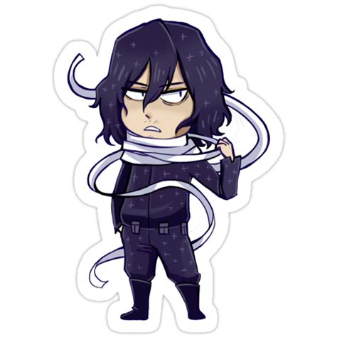 Bnha Aizawa Inspired Stickers By Puethar Redbubble