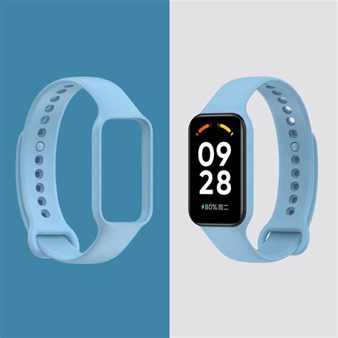 Soft Watch Band Strap Verstellbarer Smartwatch Gürtel für Redmi Band 2