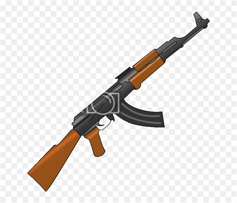 Ak 47 Assault Rifle , Transparent Cartoons - Ak 47 Png, Png Download ...