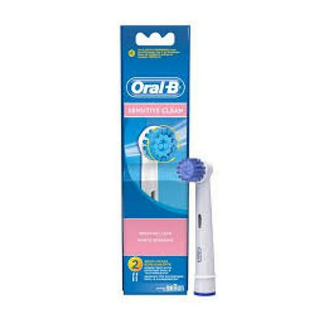 Oralb Sensitive Clean Replacement Brush Heads 2 Count