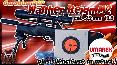 Carabine Plombs Pcp Walther Reign M Bullpup Mm Avec Kit