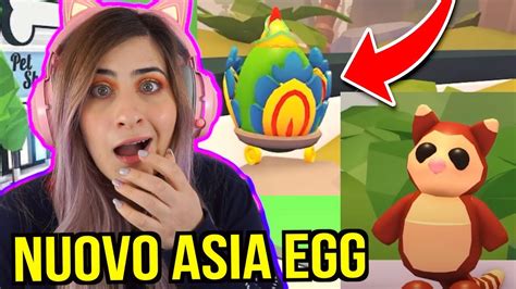 Nuovo Egg Su Adopt Me Asia Egg Con Nuovi Pet Youtube