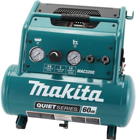 Makita MAC320Q Quiet Series 1 1 2 HP 3 Gallon Oil Free Electric Air