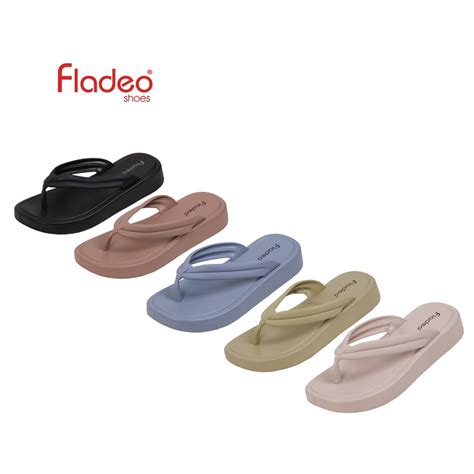 Jual Fladeo C23lds612 1hpsandal Jepit Karet Wanita Empuk And Elastis