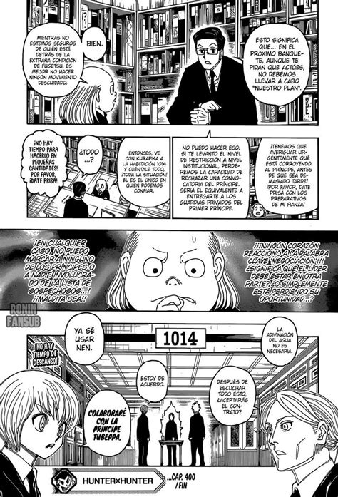 Hunter X Hunter Chapter 401 Release Date Spoilers Read Online