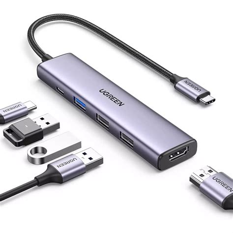 Ugreen Revodok In Usb C Hub With K Hdmi W Power Delivery