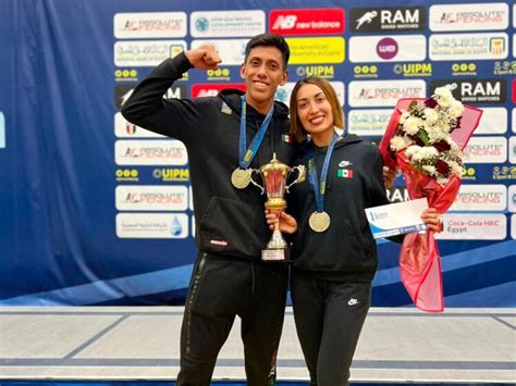 Mexicanos Consiguen Medalla De Plata En Pentatl N Mixto En Copa Del Mundo