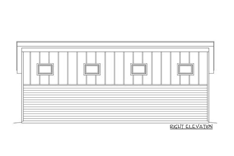 Lift Friendly Modern Rv Garage Plan 68500vr Architectural Designs