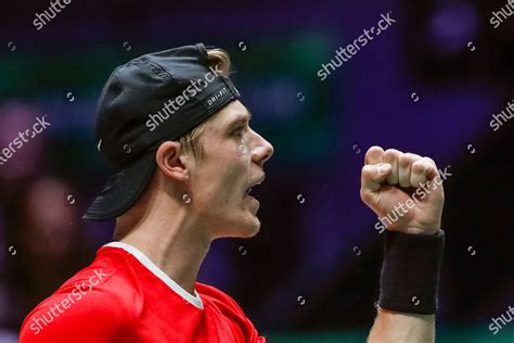 Canadian Tennis Player Denis Shapovalov Action Editorial Stock Photo