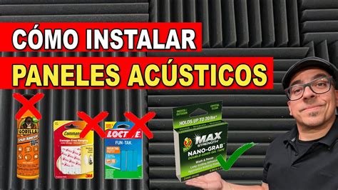 Cómo Instalar Paneles AcÚsticos La Solución Youtube