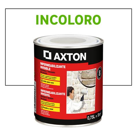 Pintura Impermeabilizante Transparente Para Fachada Axton Ml Leroy