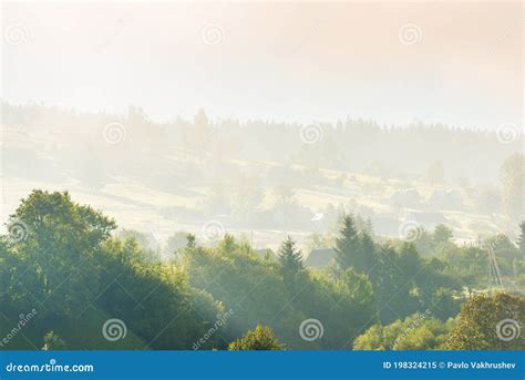 Nature Landscape Of Green Hills Stock Image Image Of Outdoor