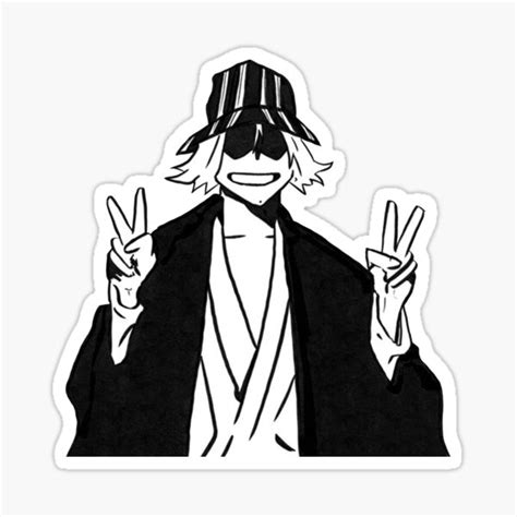 Kisuke Urahara Sticker For Sale By D7 7 7 Redbubble