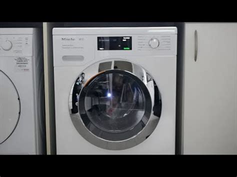 My Miele W1 WCH360 Speedcare 1600 Doing A Bedding 40 Wash And Final