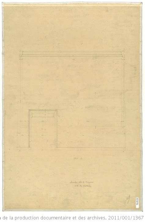 Plans du quart sud est du Quadrilatère Richelieu 1850 1940 Aile