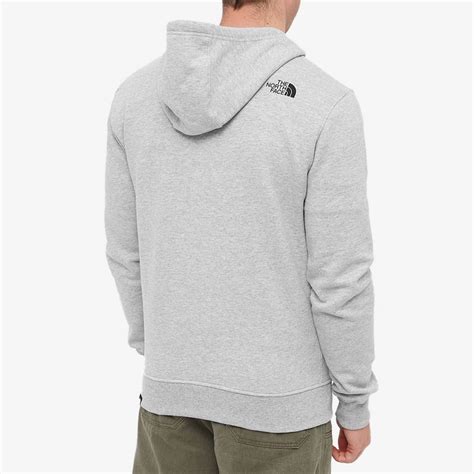 The North Face Simple Dome Hoodie Light Grey Heather End