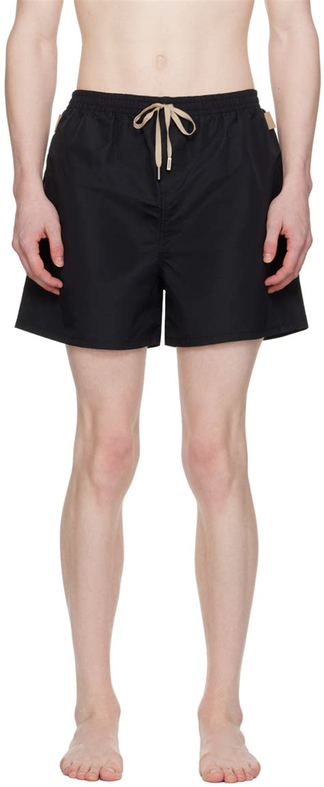 Black Le Raphia Le Maillot Praia Swim Shorts By Jacquemus On Sale