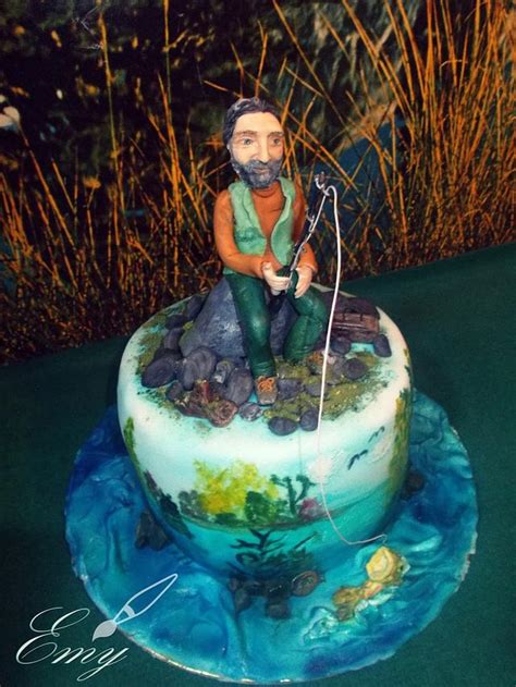 Fisherman Cake Decorated Cake By Emycakedesign Cakesdecor