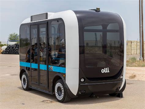 Olli Un Minibus El Ctrico Aut Nomo Impreso En D Observatorio Ia