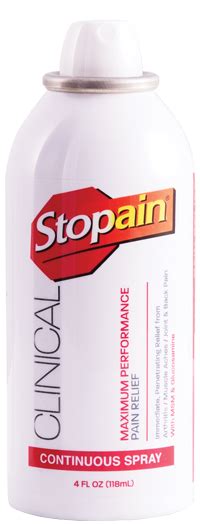 Stopain Clinical Topical Analgesic For Arthritis Sore Muscles