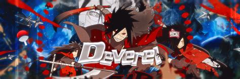 Madara Uchiha Bannerheader For Twitter Profile By Fantasma1337 On