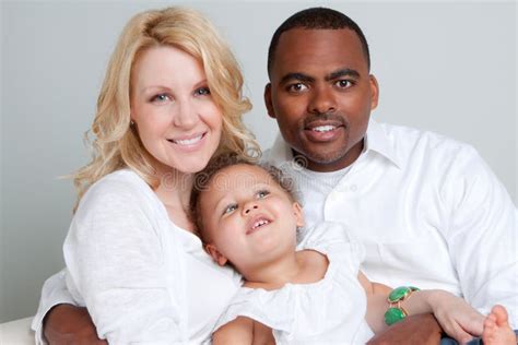 Biracial Family Smiling stock photo. Image of family - 118395240