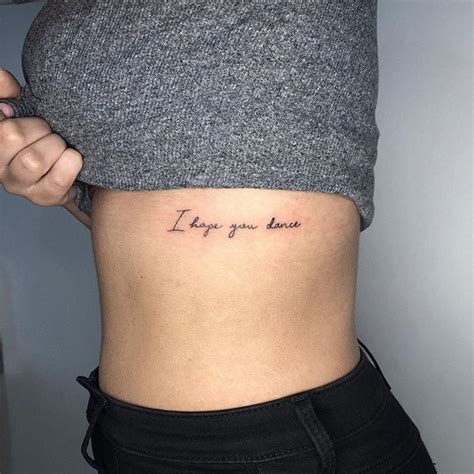 I Hope You Dance Inspirational Tattoos POPSUGAR Smart Living Photo 11