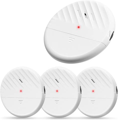 Wsdcam Glass Break Sensor Alarm 125db Ultra Slim Wireless Glass Break Detector Window Alarm