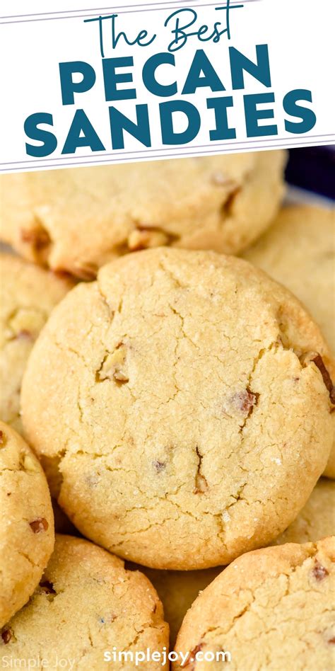 Easy Pecan Sandies 5 Ingredients Simple Joy