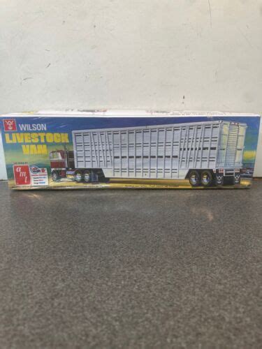 Amt Wilson Livestock Van Trailer Amt Plastics Car Truck