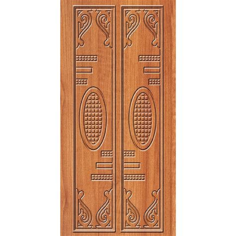 Brown PVC Laminated Membrane Wooden Door Door Thickness 35 Mm Door