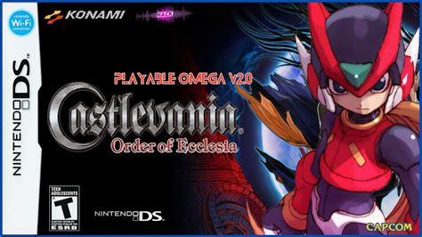 HACKCASTLEVANIA ORDER OF ECCLESIA JOGUE COMO ZERO DA SÉRIE MEGA MAN