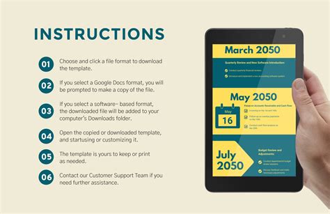 Monthly Schedule Template in PDF, PowerPoint, Google Slides, Apple ...