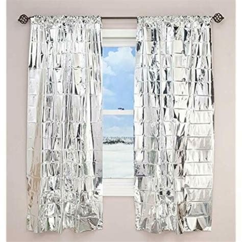 Reflective Window Curtain Panel Home Kitchen Ebay Curtains Panel Curtains Window Curtains