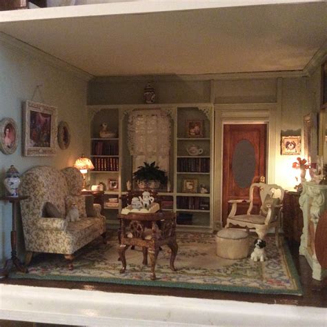 Dollhouse Living Room Ideas Dollhouse Living Room Miniature Living Room Dollhouse Dining Room