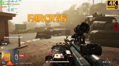 Far Cry 6 RYZEN 7800X3D ULTRA GRAPHICS HD TEXTURES RTX 3080 4K FSR